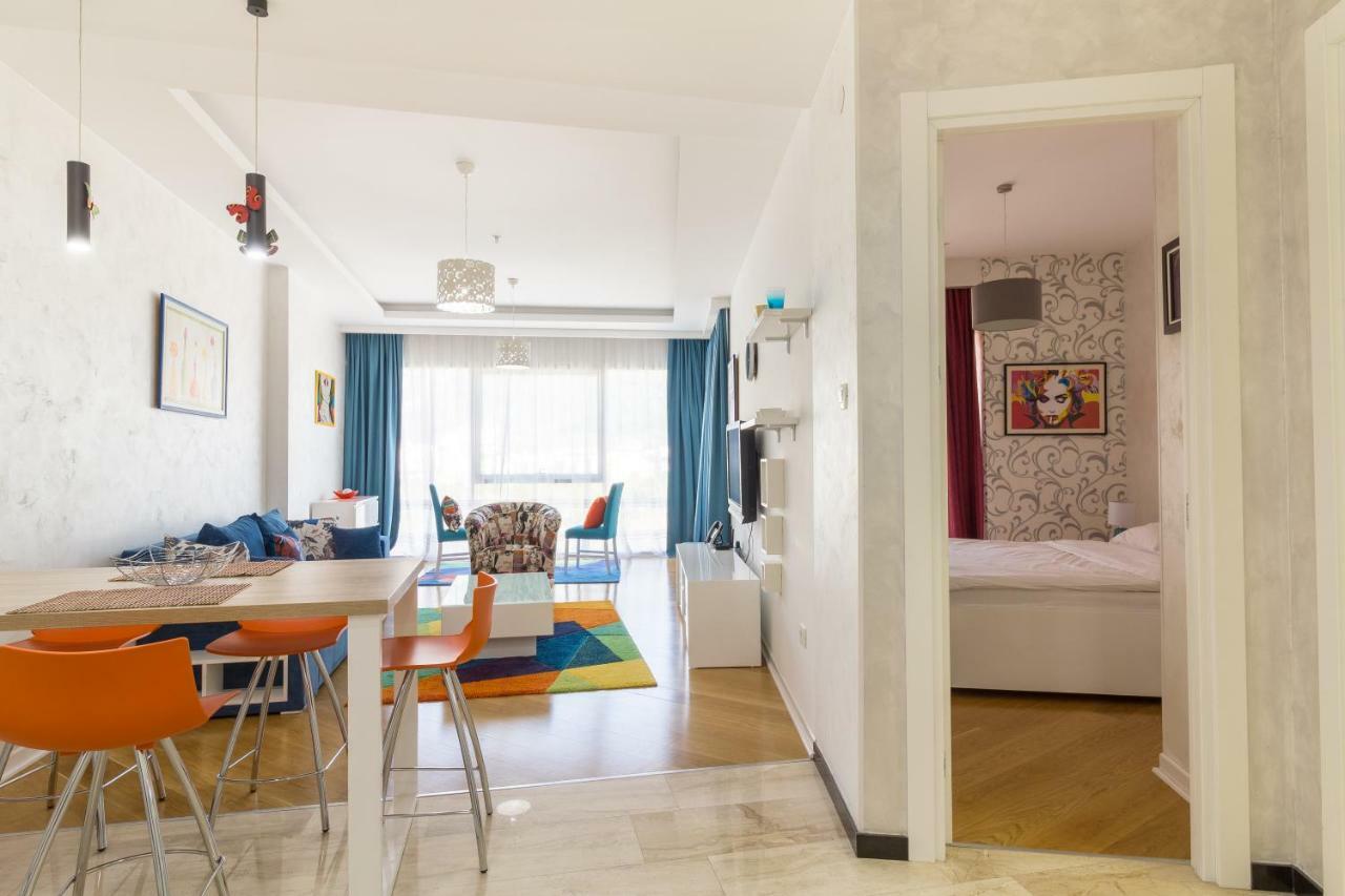 Delux And Urban Apartments Hotel Tre Canne Budva Exterior foto