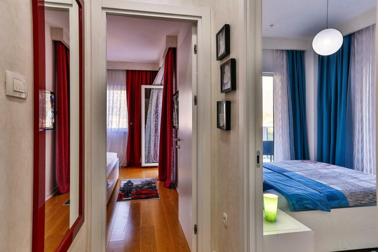 Delux And Urban Apartments Hotel Tre Canne Budva Exterior foto